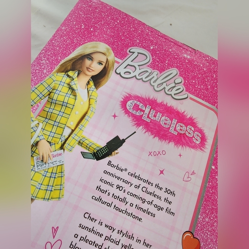 NFRB Clueless Cher Barbie Doll Yellow Plaid Outfit Mattel NIB NWT - Picture 10 of 15
